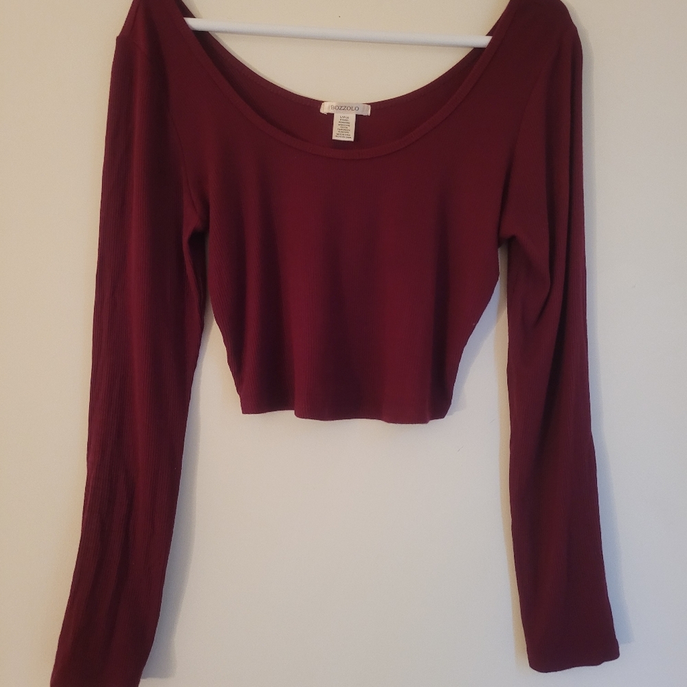 Long sleeve Crop top